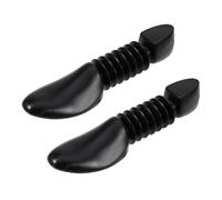 CIMAXIC 2pcs Adjustable Shoe Stretchers for Men Black Plastic Shoe Trees Extend Life and Prevent Deformation for Men Gym Size 38-46