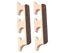 CIMAXIC 2pcs Banjo Bridge Saddle for Wooden Turtle Dove Flute Replacement Bridge Saddle Banjo Accessory Musical Instrument