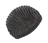CIMAXIC 2pcs Black Wig Caps for Making Braids with Elastic Sew Dome Net, Washable and Hold Hair in Place, Made of Domestic Silk, for Crochet and Cornrow Hairstyles