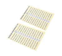 CIMAXIC 2pcs Guitar Fretboard Stickers for Beginners Scale Decals Note Labels Easy to Apply for Learning Music Theory and Practice