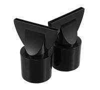 CIMAXIC 2pcs Hair Dryer Nozzle Attachments Narrow Concentrator Tips for Pre-styling Compatible with Models Lightweight Plastic Nozzles for Salon Home and Travel Use