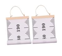 CIMAXIC 2pcs Height Measurement Device Wall Hanging Boys and Girls Growth Chart Boy Girl Measuring Wall