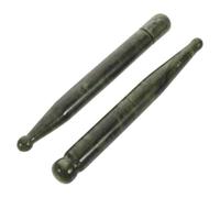 CIMAXIC 2pcs Jade Acupoint Massage Sticks for Face and Body, Facial Meridian Trigger Point Pen with Light Green Jade, Eye Massage Tool for Acupressure and Deep Tissue Sculpting