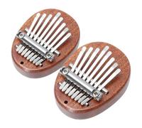 CIMAXIC 2pcs Kalimba Finger Piano for Beginners Keys Mini Thumb Piano Christmas for Boys and Girls