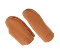 CIMAXIC 2pcs Leather Finger Guard for Women Blister Prevention Glove Sewing Thimble Protector Pedicure Glove Thumbs Protection