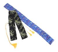 CIMAXIC 2pcs Long Sword Bag: Japanese Sword Organizer Pouch - 53.05X4.91 Chinese Tai Chi Martial Arts Silk Bag - Fencing Gear for Travel and Storage