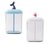 CIMAXIC 2pcs Manual Facial Foam Makers for Face Wash and Cleansers, Compact Design with Pp Material, Forms Delicate Foam, for Bath Cleaning and Traveling Use