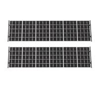 CIMAXIC 2pcs Miniature Imitation Solar Panel - 1:87 Realistic Solar Energy Module for Model Train Scenery Road Scenes - Miniature Landscape Modeling Supplies