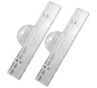 CIMAXIC 2pcs Music Accessories Holder Acrylic Music Page Holders Secure Hold Sheet Clip for Piano Violin Guitar Book Accessories