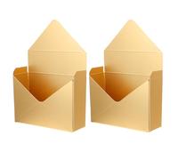 CIMAXIC 2pcs Paperboard Flower Storage Container Envelop Paper Boxes for Flower Packing, Elegant and Decorative Bouquet Packaging Boxes Suitable for Wedding and Banquet Use