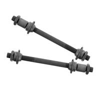 CIMAXIC 2pcs Quick Release Hollow Shaft Bike Axle Kit for Mountain Bikes, Metal Ball Bearing Rear Axle with Sl lack Surface, Reduces Maintenance Needs and Optimizes Riding Performance