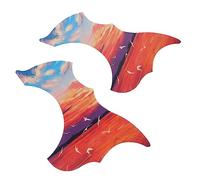CIMAXIC 2pcs Self Adhesive Guitar Pickguard Guitar Pick Accessories Pickguard Tool