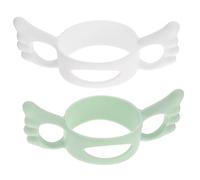 CIMAXIC 2pcs Silicone Feeding Bottle Covers for Emulaite Born Bottles Cup Handles