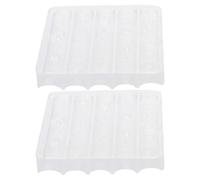 CIMAXIC 2pcs Silicone Mold Nail Art - Nail Art Frame DIY Moulds Manicure Charm DIY Decor - Silicone Molds for Creating Manicure Accessories