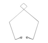 CIMAXIC 2pcs Stainless Steel Acupressure Clips: Adjustable Pressure Point Massage Tool - Compact Acupuncture Tool for Hands Feet Abdomen and Back