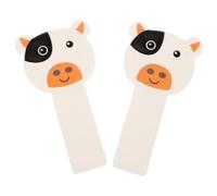 CIMAXIC 2pcs Toilet Lid Opener Cartoon Handle Foot Operated Lid Lifter for Home Office Hotel Use