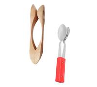 CIMAXIC 2pcs Wooden Musical Instrument Spoons Musical Spoon Educational Educational Toys Instruments for Adults Boys and Girls