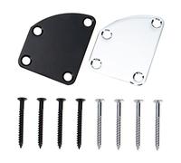 CIMAXIC 2sets Guitar Neck Plates Neck Mounting Plate for Bass Electric Guitar Accessories