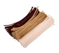 CIMAXIC 300pcs Jumbo Fluffy Pipe Cleaners Set for Boys and Girls Crafts Fuzzy Chenille Stems in Skin Tone Light Brown Dark Brown for DIY Projects Creative Handmade Decorations