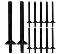 CIMAXIC 30pcs Nose Wax Sticks Waxing Sticks Pp Material User-friendly Nasal Cleaning Black Colour Home DIY Beauty Accessory