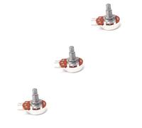 CIMAXIC 3pcs Audio Potentiometers A250k Guitar Potentiometer Knob Volume and Tone Controls Replacement
