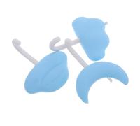 CIMAXIC 3pcs Cartoon Sticky Hook Multi-Function Storage Hooks Key Storage Over The Door Self Adhesive