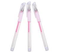 CIMAXIC 3pcs Eyebrow microblading Marker Pens, Brow Position Mapping Pencil Markers, Eyebrow Makeup Position Mapping Mark Tools Pink