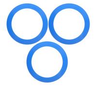 CIMAXIC 3pcs Juggling Rings: Plastic Juggling Accessories For Acrobatic Skills Ring Toss Games - Throwing Hoop For Street Performances