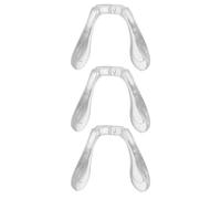 CIMAXIC 3pcs Silicone U-Shaped Nose Bridge Pads for Glasses Eyeglasses, Soft Non-Slip Design Reducing Burden on Nose and Enhancing Stability, for ’s School and Outdoor Activities