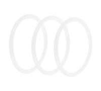 CIMAXIC 3pcs Singing Bowl Rubber o Rings 9.5cm Crystal Singing Bowl Ring Non-slip Rubber Gasket for Yoga Meditation