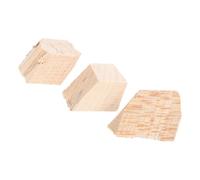 CIMAXIC 3pcs Violin Bow Cello Plug Wood Replacement Part Wedge for Instrument Repair Accessories