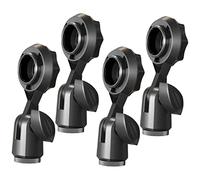 CIMAXIC 4pcs Condenser Microphone Stand Clip Mic Holder Arm Wireless Mic Holder 270° Rotation for Desktop