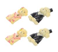 CIMAXIC 4pcs Dog Refrigerator Magnets Fridge Decorations Sturdy Adsorption Perfect for Kitchen