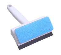 CIMAXIC 4pcs Dual-sided Scrubber Sponge and Squeegee Glass Squeegee Cleaning Wiper with Strong Cleaning Ability Removes Stubborn Stains Water Scraper for Household Chores and Window