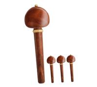 CIMAXIC 4pcs Professional Wooden Cello Tuning Pegs Fine Tune Pegs for Cello Violin Tuning