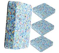 CIMAXIC 4pcs Soundproof Mat for Drum Cymbal Mute Pad Shock Absorbing Mat for Washer Vibration Pads Instrument Muffler for Silent Drum Practice