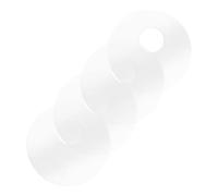 CIMAXIC 4pcs Universal Auto Rain Sensor Gel Sheet for Car Windshield and Automotive Wiper Sensor Mount, Liquid Silicone round Pad with High Transparency and Enhanced Rain Detection