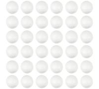 CIMAXIC 500Pcs Solid Polystyrene Foam Craft Balls 1.5Cm Diameter DIY Christmas Tree Decorations Xmas Party Supplies Wedding Ornament Spheres for Arts Crafts