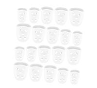 CIMAXIC 50pcs Guitar Pick Protector Silicone Guards Gel Sleeve Protectors for Injury Support for Guitar Guzheng and Ukulele