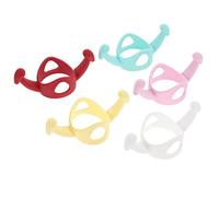CIMAXIC 5pcs Born Bottles Newborn Bottle Cover Reusable Ergonomic Feeder Gripping Handles for Little Hands