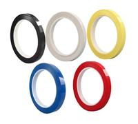 CIMAXIC 5pcs Colorful Violin Fingerboard Tape Set Note Position Stickers for Beginners Cello Violin White Red Black Blue Light Yellow