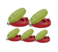 CIMAXIC 5pcs Ergonomic Wooden Finger Castanets for Boys and Girls Musical Instrument Safe Boys and Girls Learning Toy