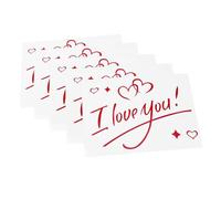 CIMAXIC 5pcs Red Balloon Stickers Decorative Balloon Decals for Party Wedding Celebrations for Special Occasions Enhance Party Atmosphere