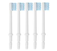 CIMAXIC 5pcs Replacement Brush Heads Compatible for Waterpik - Dental Brush Tip - Oral Care Water Flosser Attachment - Interdental Cleaning Head Accessory