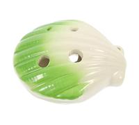 CIMAXIC 6holes Creative Wind Musical Instrument Ceramic Ocarina Unique Shell Shape for Beginners