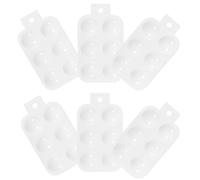 CIMAXIC 6pcs Art Palette Painting Trays Multi-purpose Watercolor Paint Palette for Beginners Artists