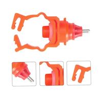 CIMAXIC 6Pcs Automatic Chicken Water Feeder for Poultry Spring Clip Style Drinker for Ducks Geese and Quail Easy Installation Buckets and Pipes