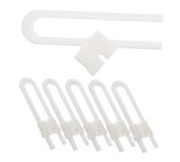 CIMAXIC 6pcs Childproof Cabinet Locks Cupboard Safety Locks Sliding for Toddler
