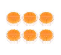 CIMAXIC 6pcs Embroidery Thread Conditioner - Beeswax for Easy Application - Thread Wax for Sewing, Cross Stitch Floss, Beading, Hand Quilting, Leather Crafting (Yellow)