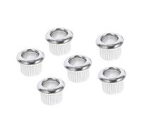 CIMAXIC 6pcs Guitar String Ferrule Ring Conversion Bushings Adapters for Tuners External Diameter Internal Diameter Easy Play and Sound Improvement